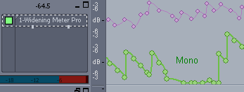 Step 07 - Side signal getting low means that your sound is mono